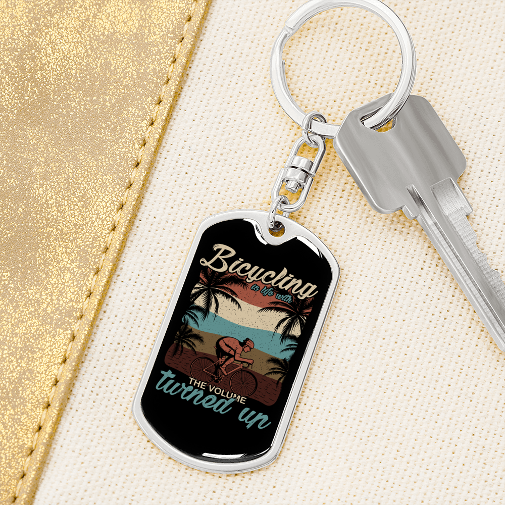Swivel Dog Tag Keychain M197