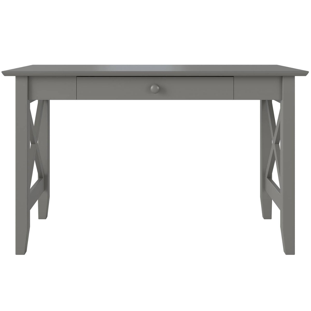Grey Drawer Desk with Charger Station H97509