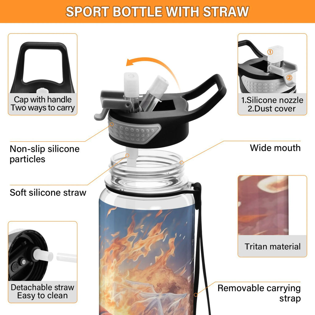 32oz Tritan Leakproof Sports Water Bottle M85577