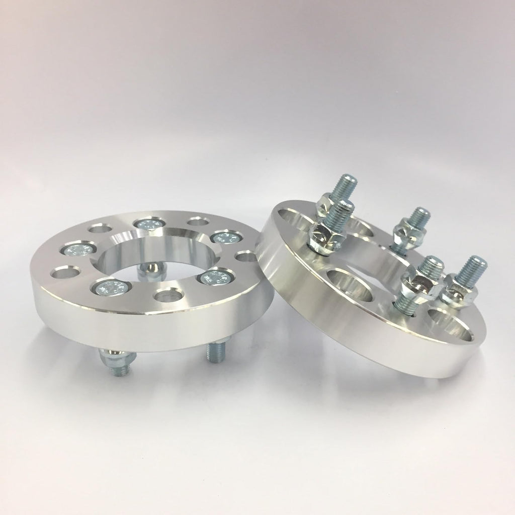 4 Pieces 20mm Conversion Wheel Adapters 5x100 to 5x114.3 with Open End Lug Nuts C721