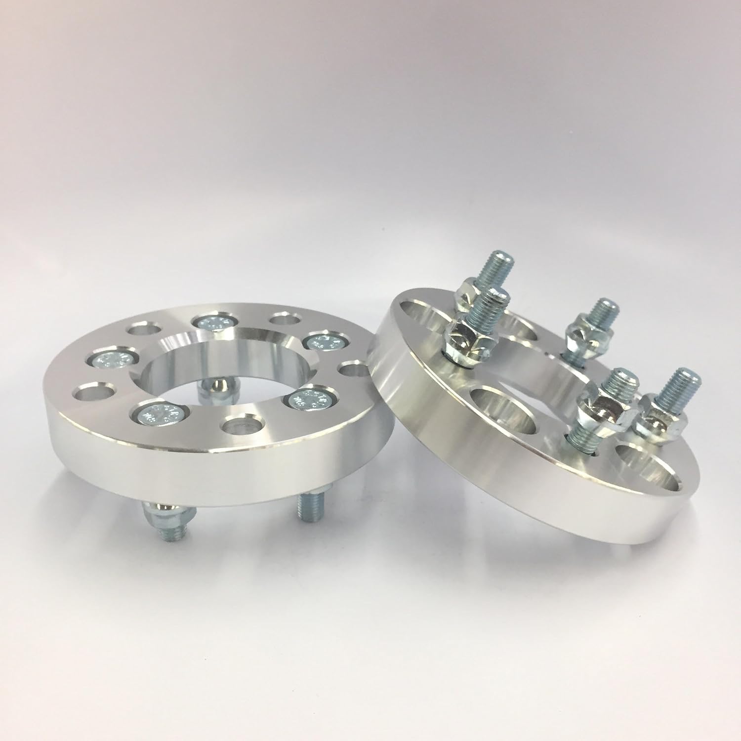 4 Pieces 20mm Conversion Wheel Adapters 5x100 to 5x114.3 with Open End Lug Nuts C721