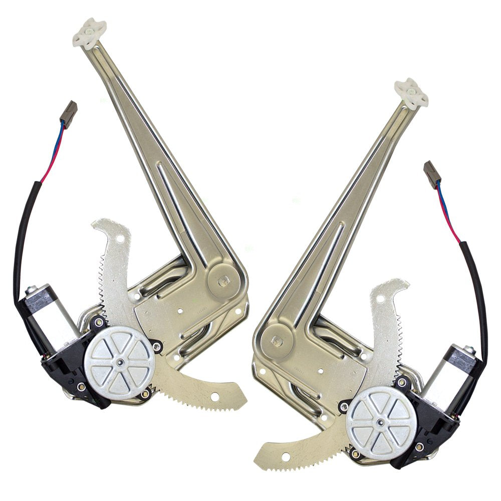 Power Window Regulators & Motors Compatible with Ranger Pickup, Pack of 2 Y6720