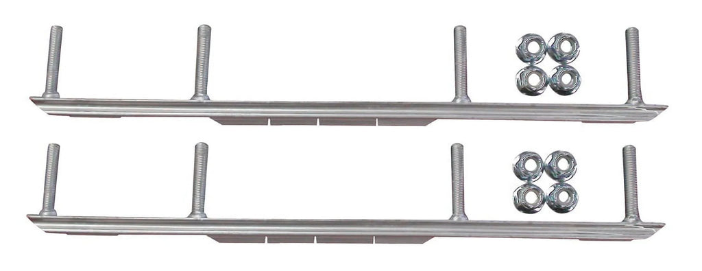 Blue XPT Snowmobile Skis with 6" Shaper Bars Complete Kit N866908