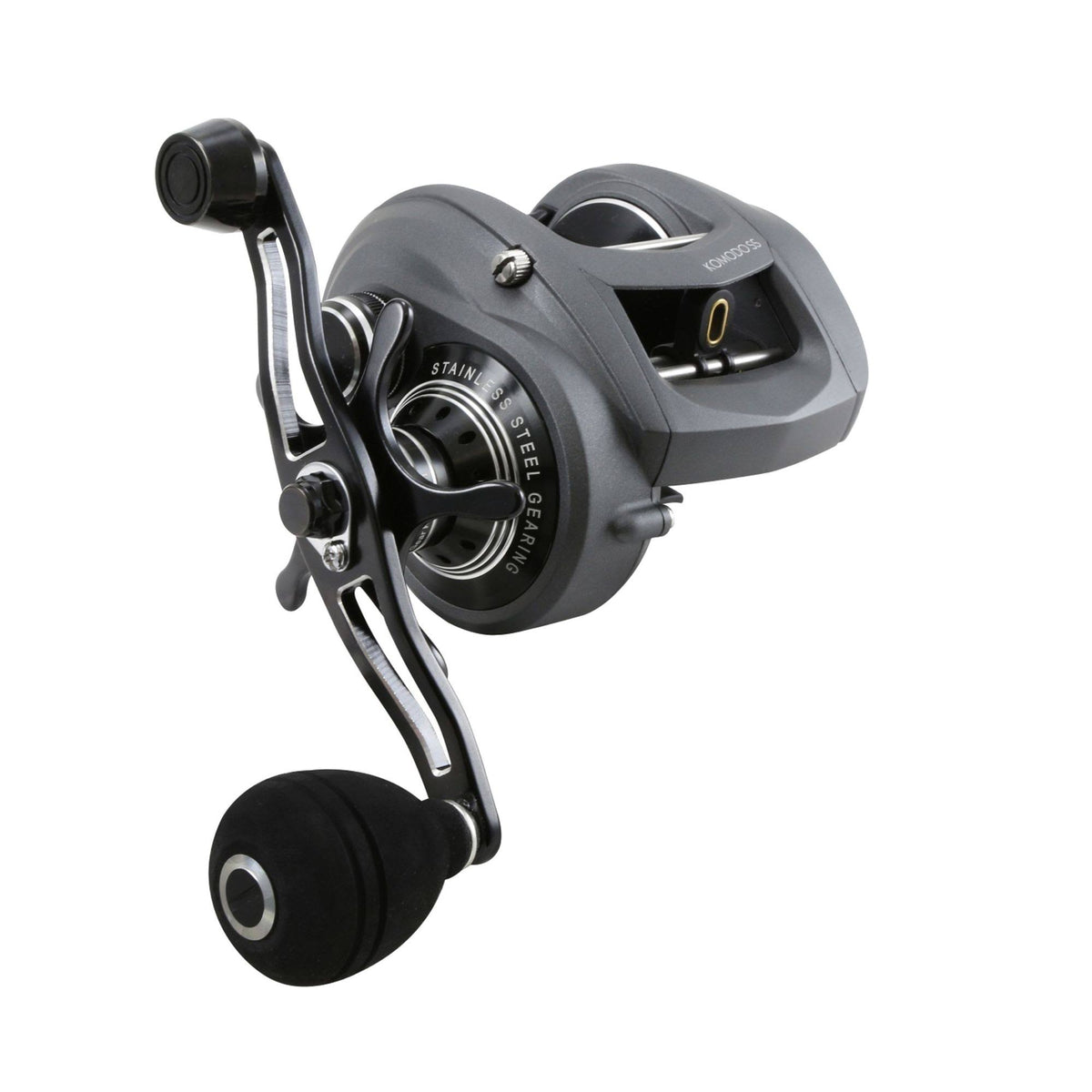 Gray and Black Low Profile Baitcast Fishing Reel I849