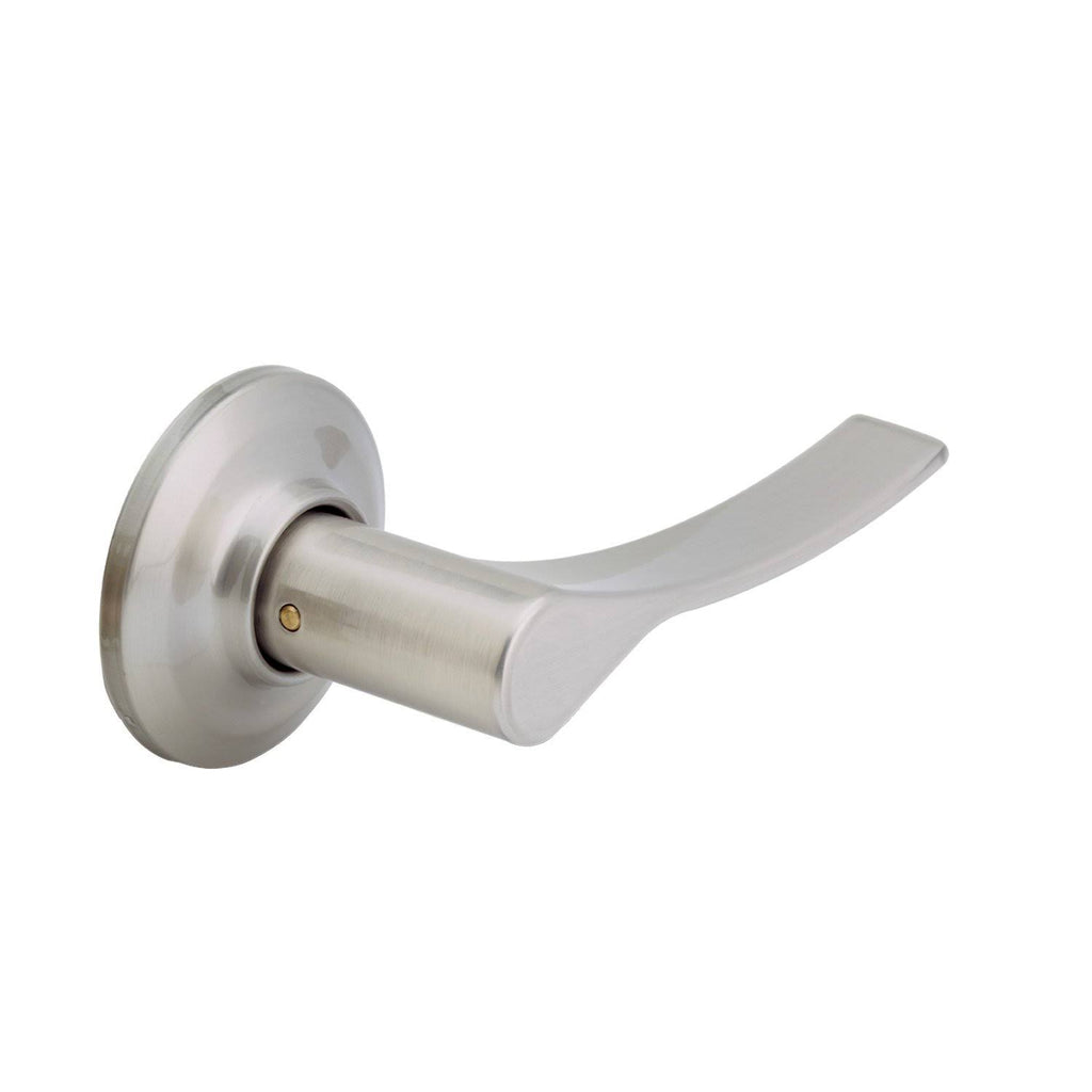 Entry Mechanical Satin Nickel Lever S412872