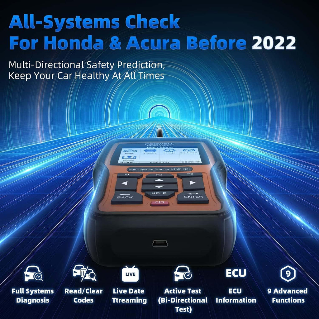 OBD2 Scanner Code Reader for Honda Acura E890