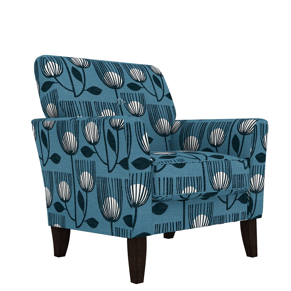 Blue Tulip Flared Arm Armchair N872254
