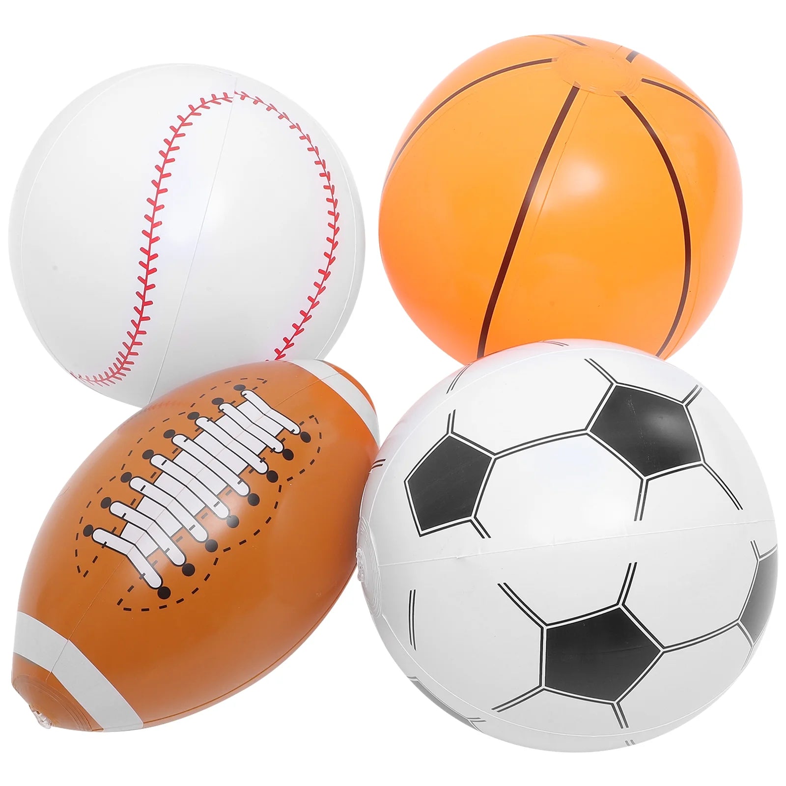 Inflatable Beach Ball Set of 4 K50989