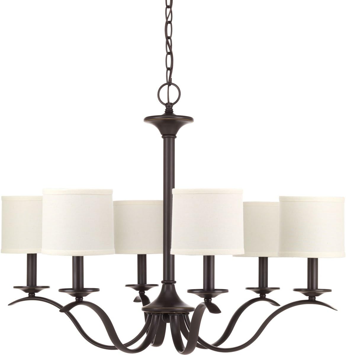 Antique Bronze 6-60W Chandelier Q99280