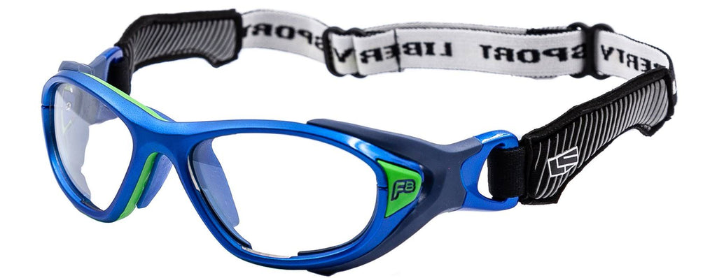 Matte Navy/Green Non-Prescription Sports Goggle M7090