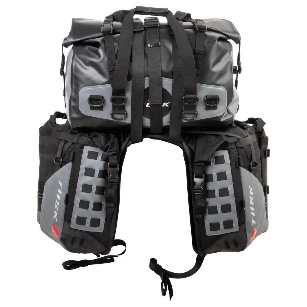 Rackless Luggage System with Medium Dry Duffel and Large Bottle Holders S39232
