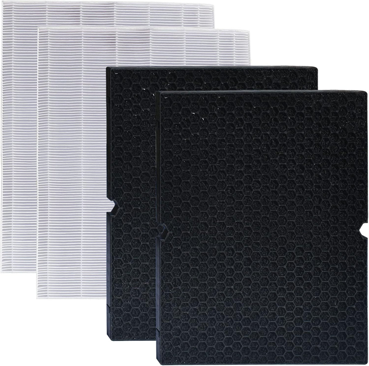 2 Pack Replacement HEPA Filter and Activated Carbon Filter for Air Purifier J56840