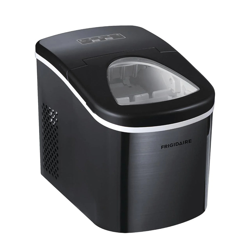 Black Stainless Steel Portable Ice Maker C546914