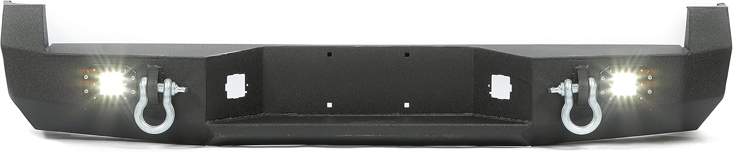 Rear Bumper Protector Steel with Led Lights C581568