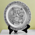 Pewter Baby Plate F85756