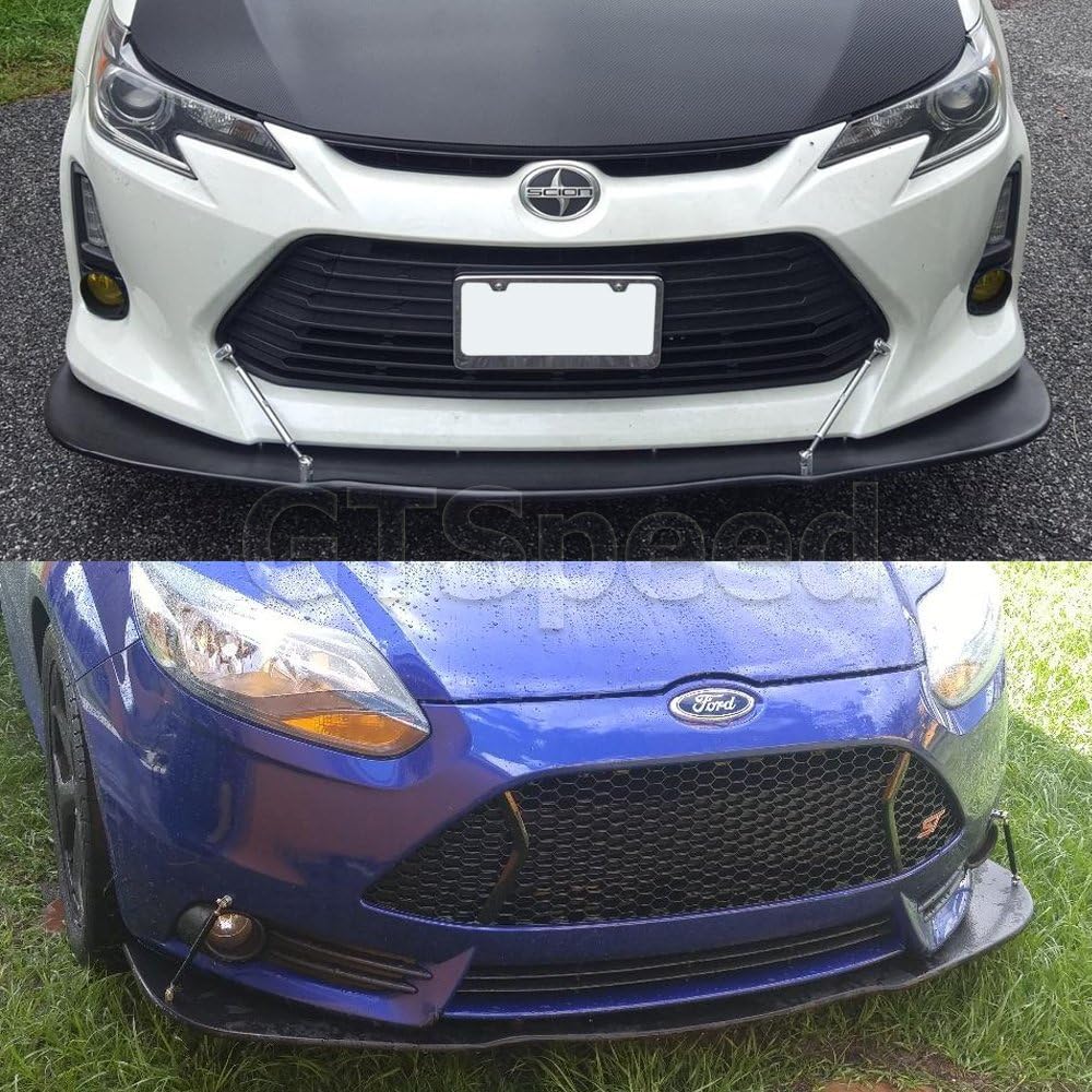 PU Front Bumper Lip Under Panel Diffuser Chin Spoiler Y445137