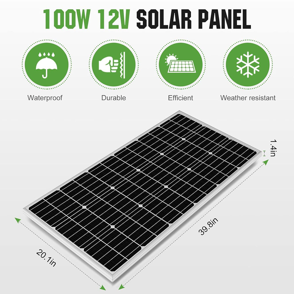 200 Watts Solar Panel Kit 12 Volt/24 Volt A30173
