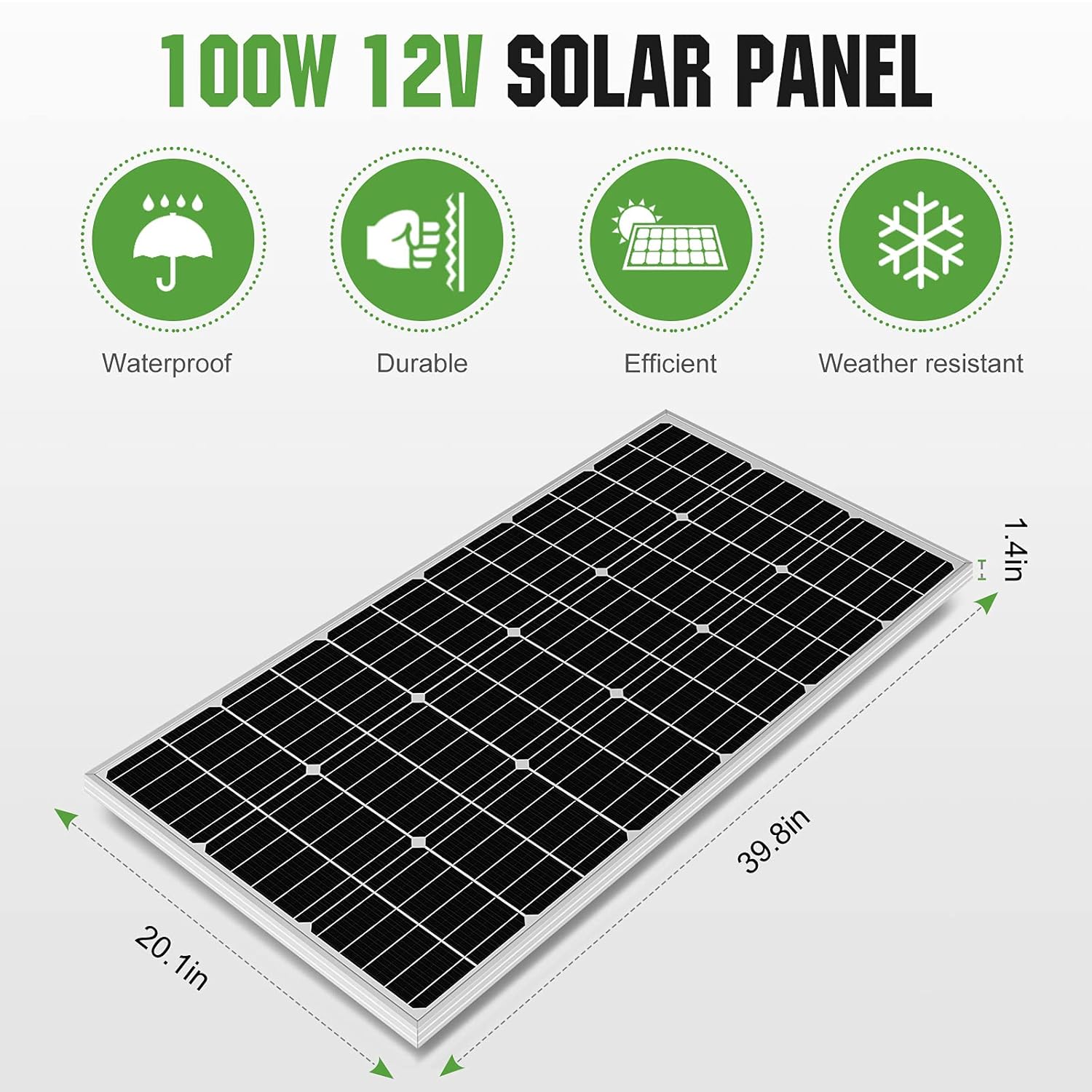 200 Watts Solar Panel Kit 12 Volt/24 Volt A30173