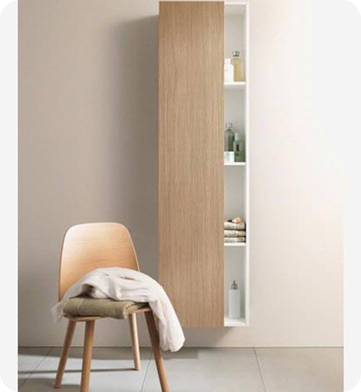 Natural Walnut Tall Cabinet V174014