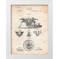 Vintage Parchment Gas Stove Range 1887 Patent Poster M777219