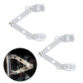 Chrome Motorcycle Headlight Mount Bracket Adapter K25089