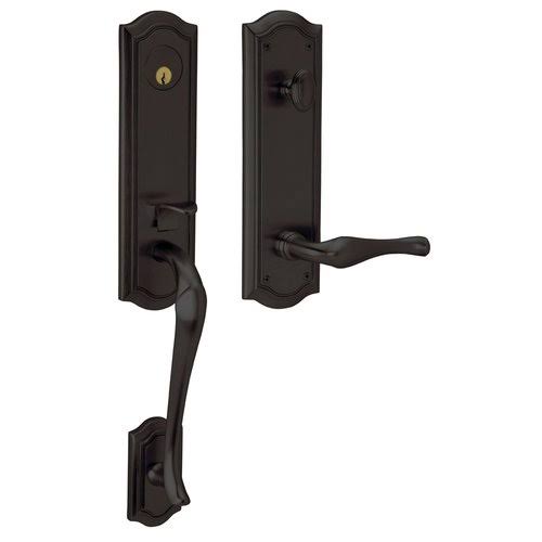 Lifetime Satin Nickel Left Hand Single Cylinder Mortise Entry Handleset O227