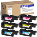 6 Pack Toner Cartridge for Xerox WorkCentre 6015 Phaser 6000 6010 Printer T49919
