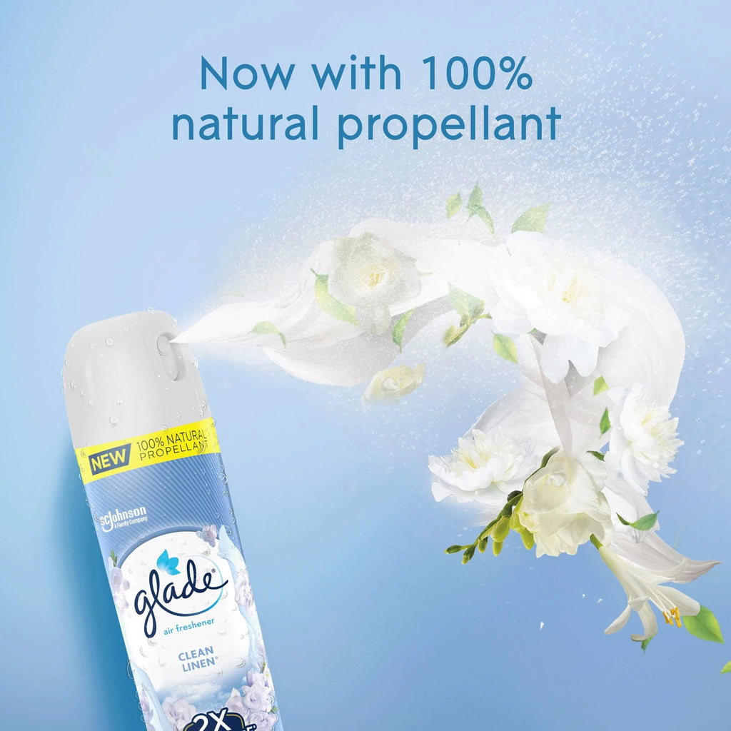8.3 Oz Clean Linen Room Air Freshener Spray, Pack of 32 D1582