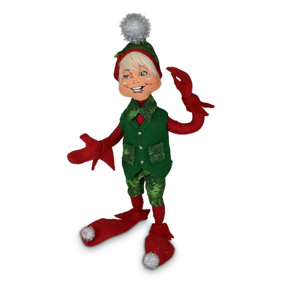 Evergreen Elf Plush Doll with Tag Q2056
