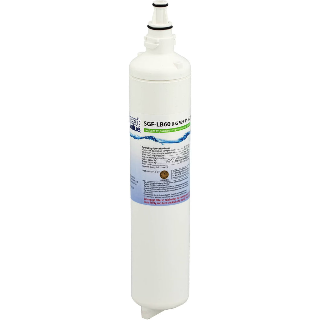 Replacement Water Filter for LG, 1 Pack C862