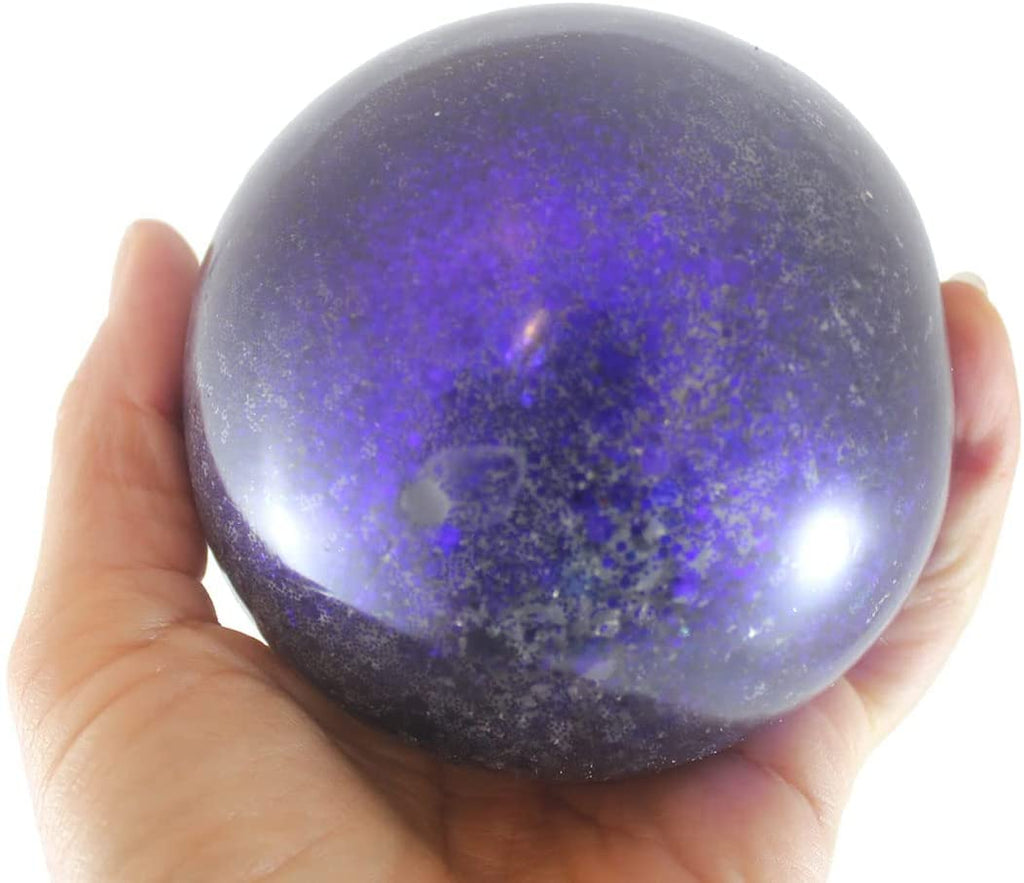 1 Jumbo 4" Metallic Glitter Gel-Filled Squeeze Stress Ball J9756