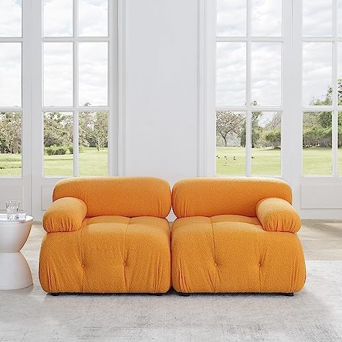 Beige Corduroy Modular Sectional Sofa G5644