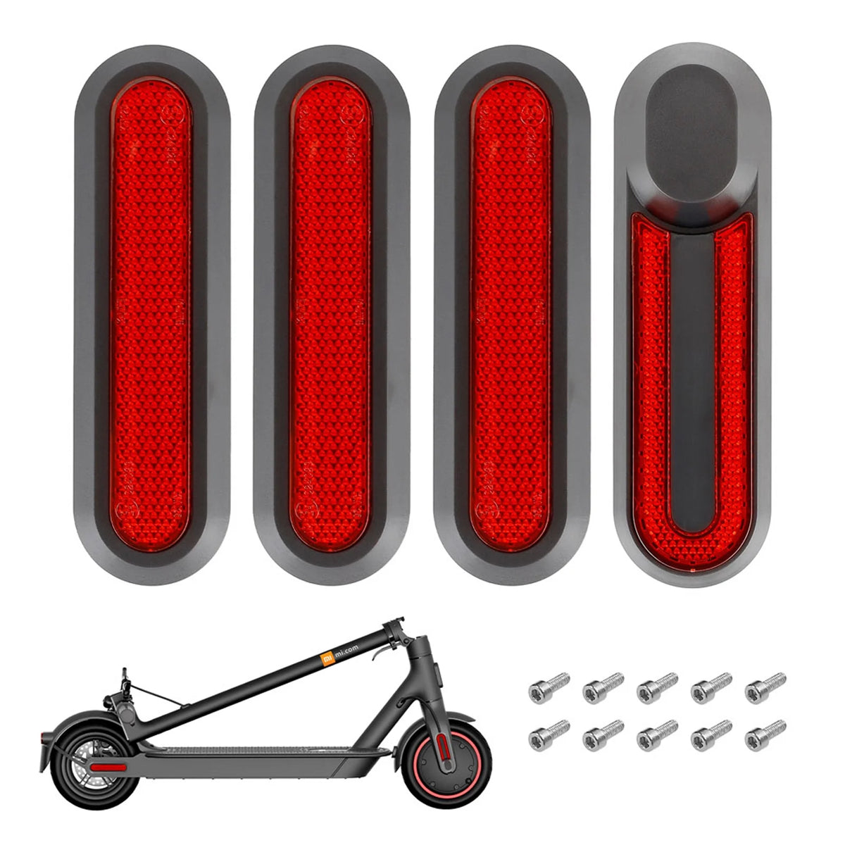 LED Taillight Turn Signal Cycling Warning Lamp with Remote Control Z2762