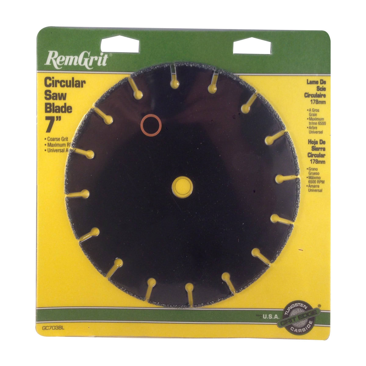 7 in Carbide Grit Circular Saw Blade M422598