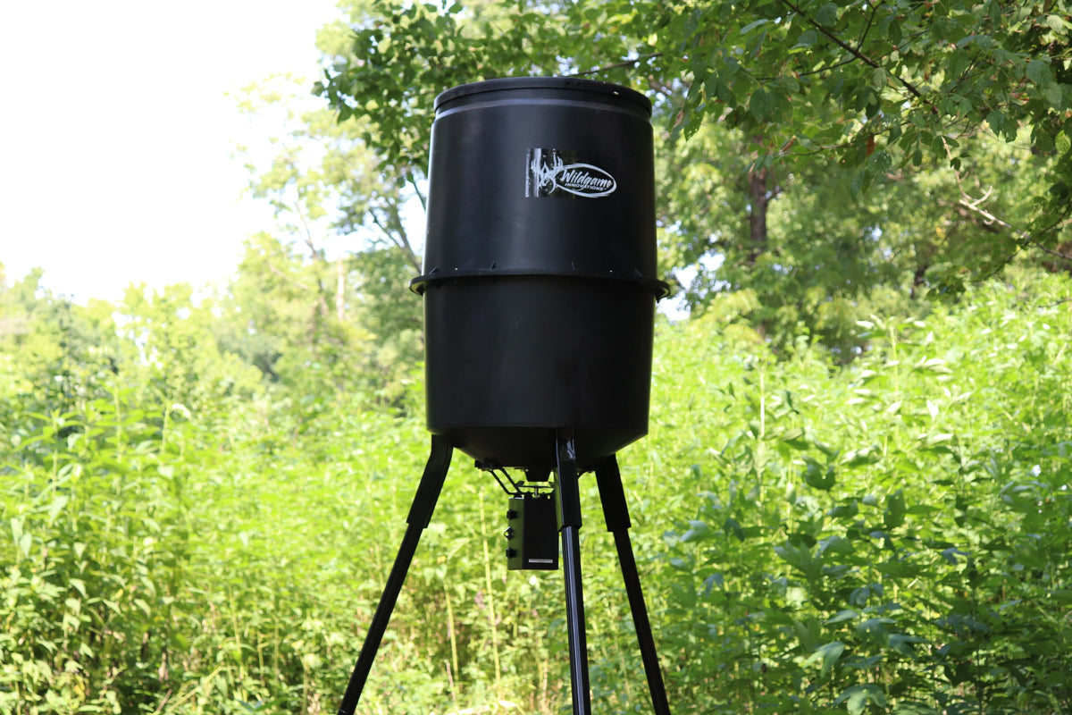 Automatic Quick Set Game Feeder, 30 gallon H92540