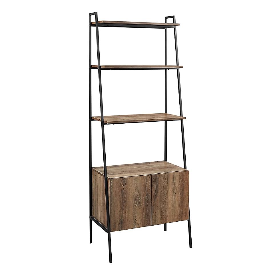 Barnwood Ladder Bookcase C8302
