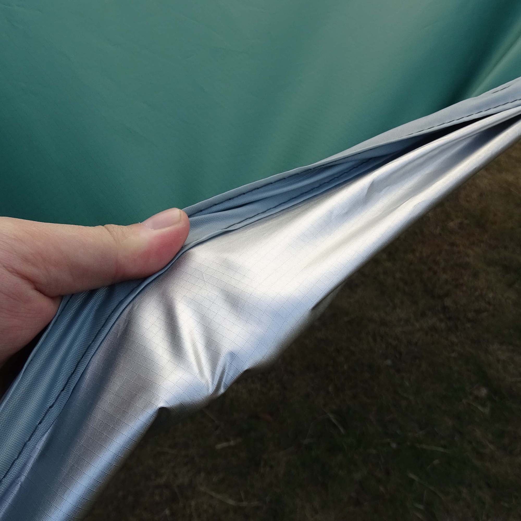 Waterproof Camping Tarp with Poles L451