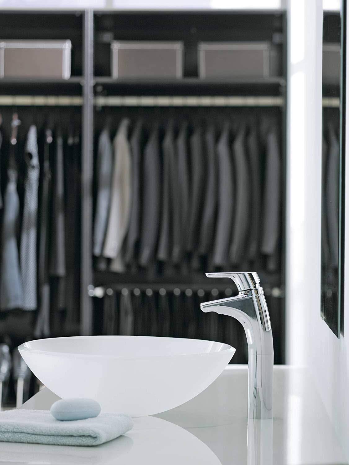 Single Handle Chrome Bathroom Faucet K12614