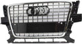 Chrome Shell with Gloss Black Insert Grille Assembly U99052