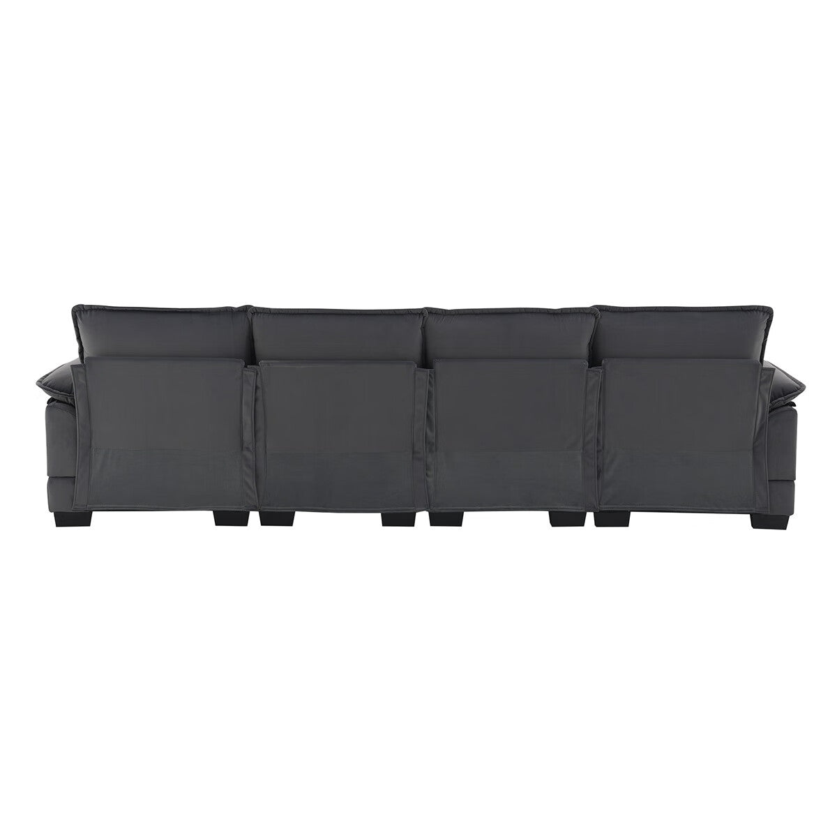 U-shaped Sectional Sofa with Waist Pillows U273