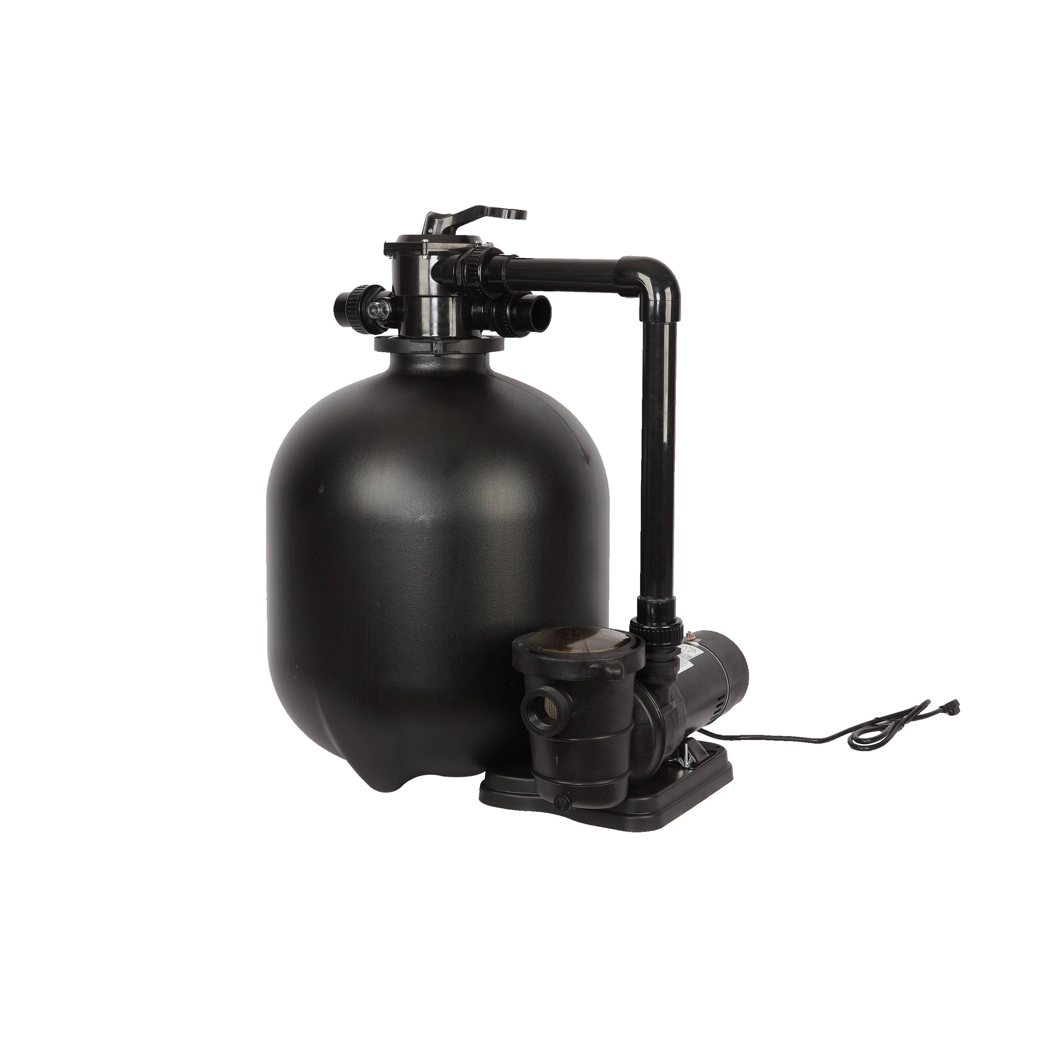 22-in 300 lb Sand Filter System with 1.5 HP Pump Z97012