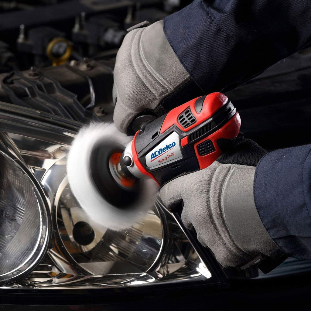 12V Cordless Li-ion Mini Polisher, Impact Wrench & Ratchet Wrench Combo Tool Kit with 2 Batteries W86933