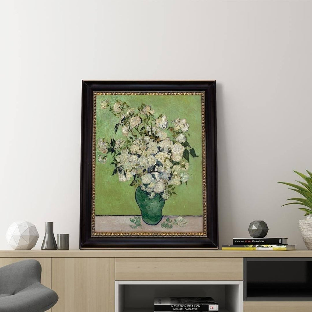 20 in. x 24 in. Black Plastic Canvas Print B313