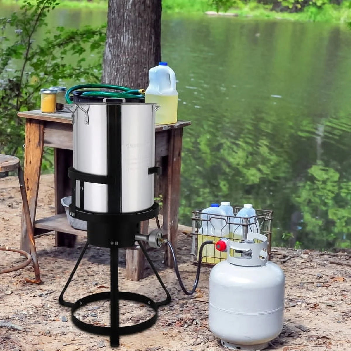 30qt Propane Turkey Fryer Complete Kit M3209