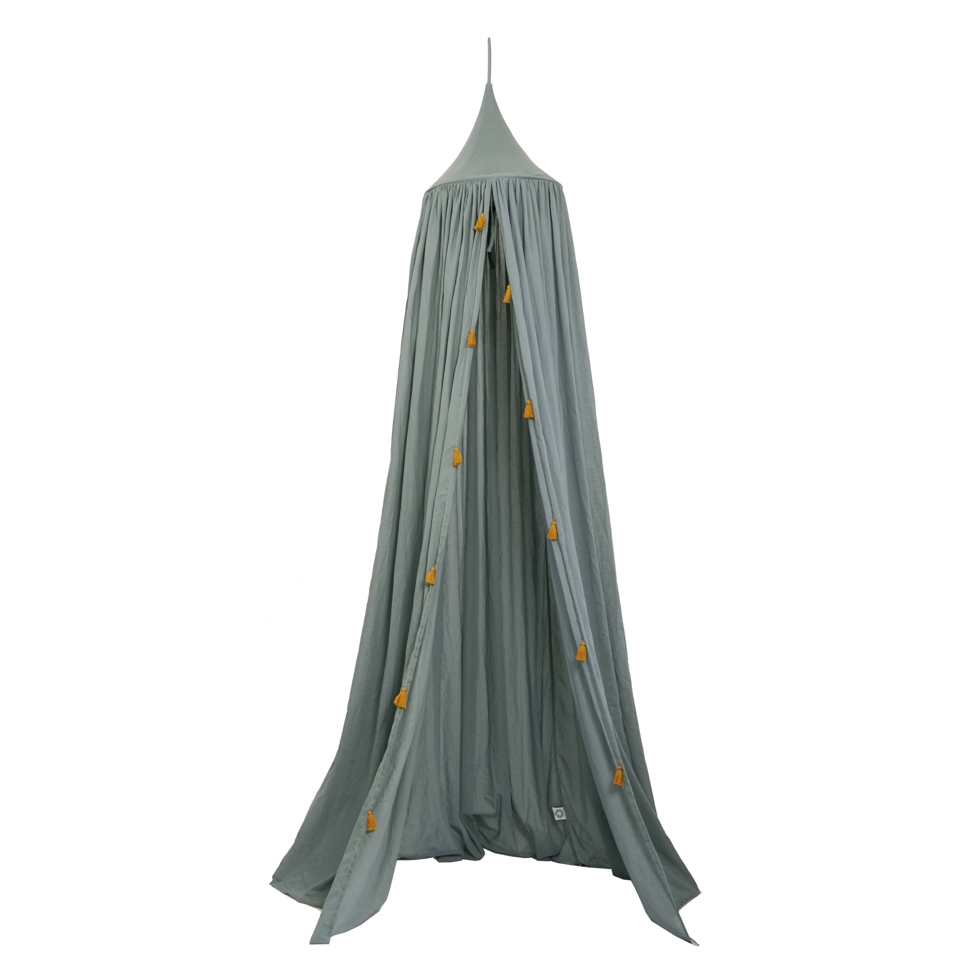Grey Bed Canopy U5422