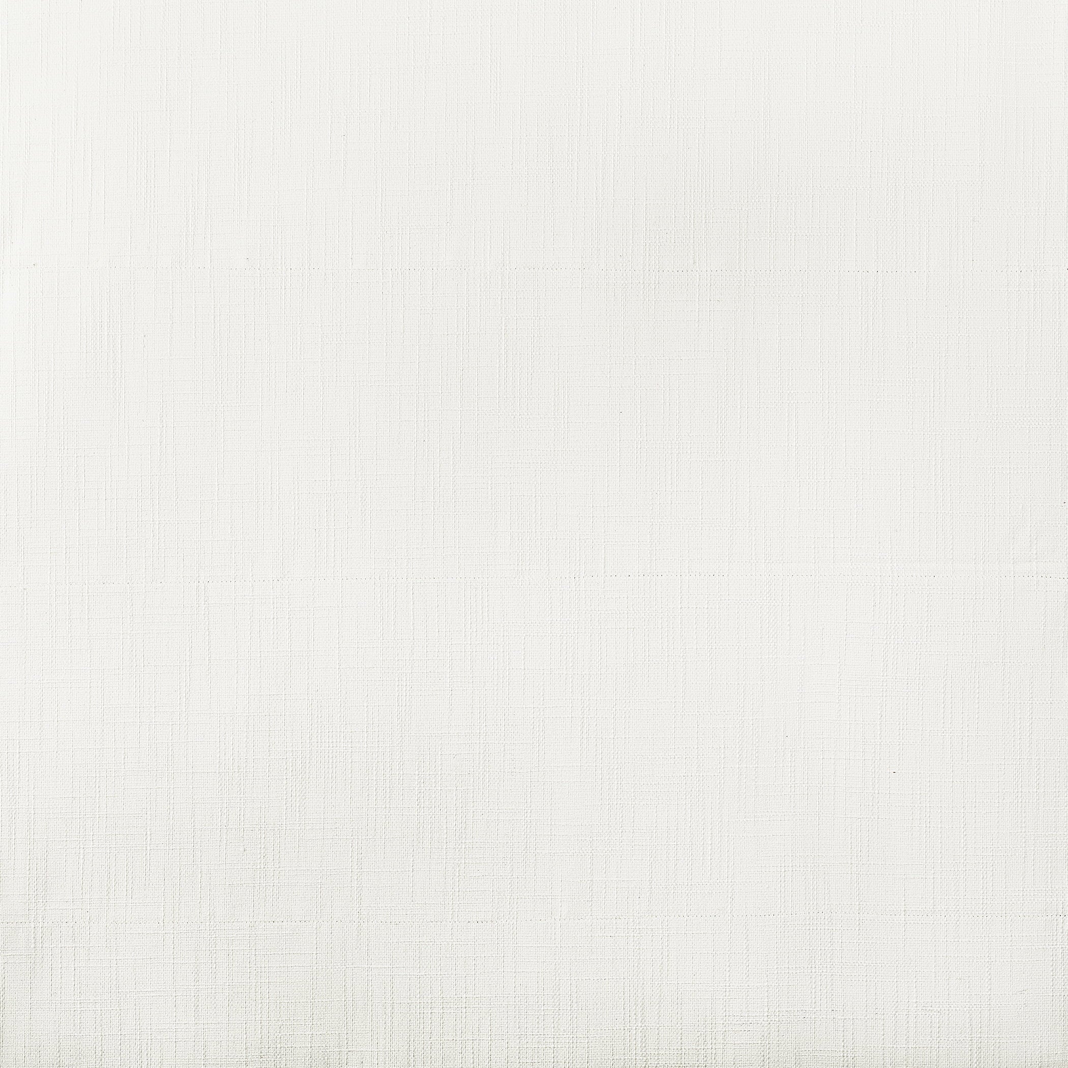 White 100% Blackout Cordless Roman Shade L494650