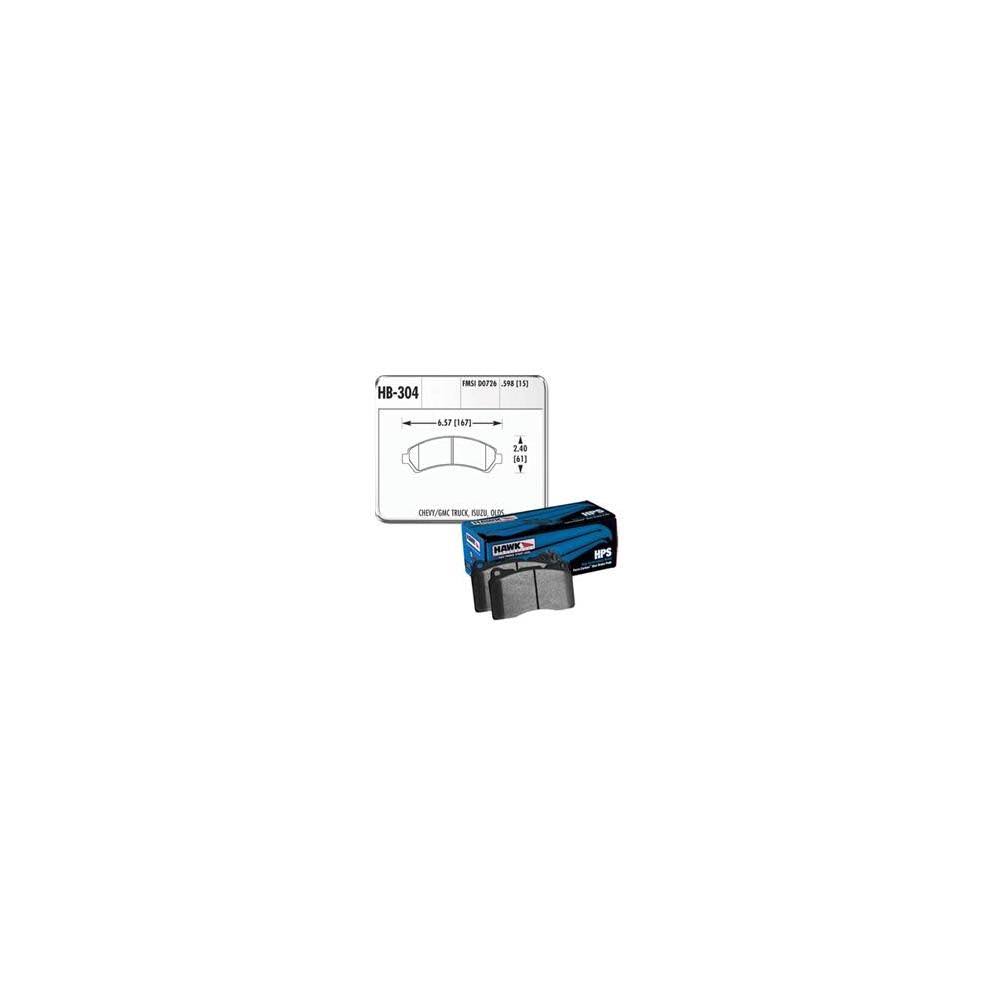 HPS Brake Pads J416