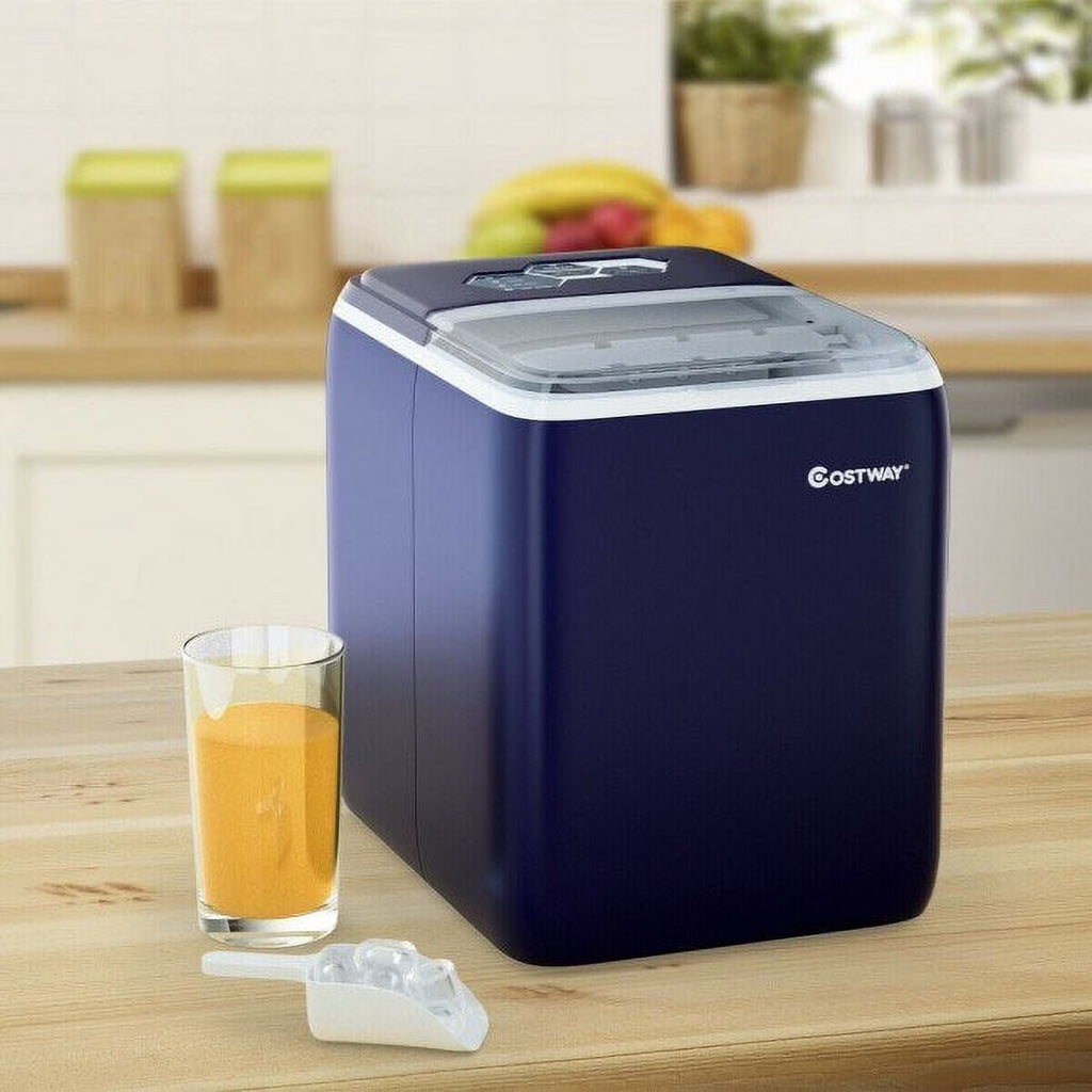 Portable Countertop Ice Maker Machine with Scoop U6089