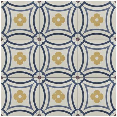 Blue Porcelain Field Tile Z965243
