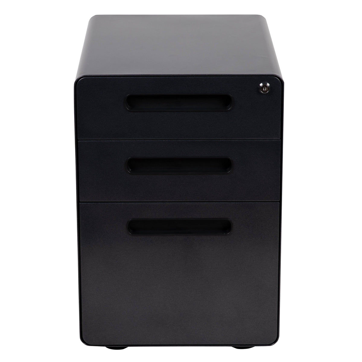White 3 Drawer Filing Cabinet G569173